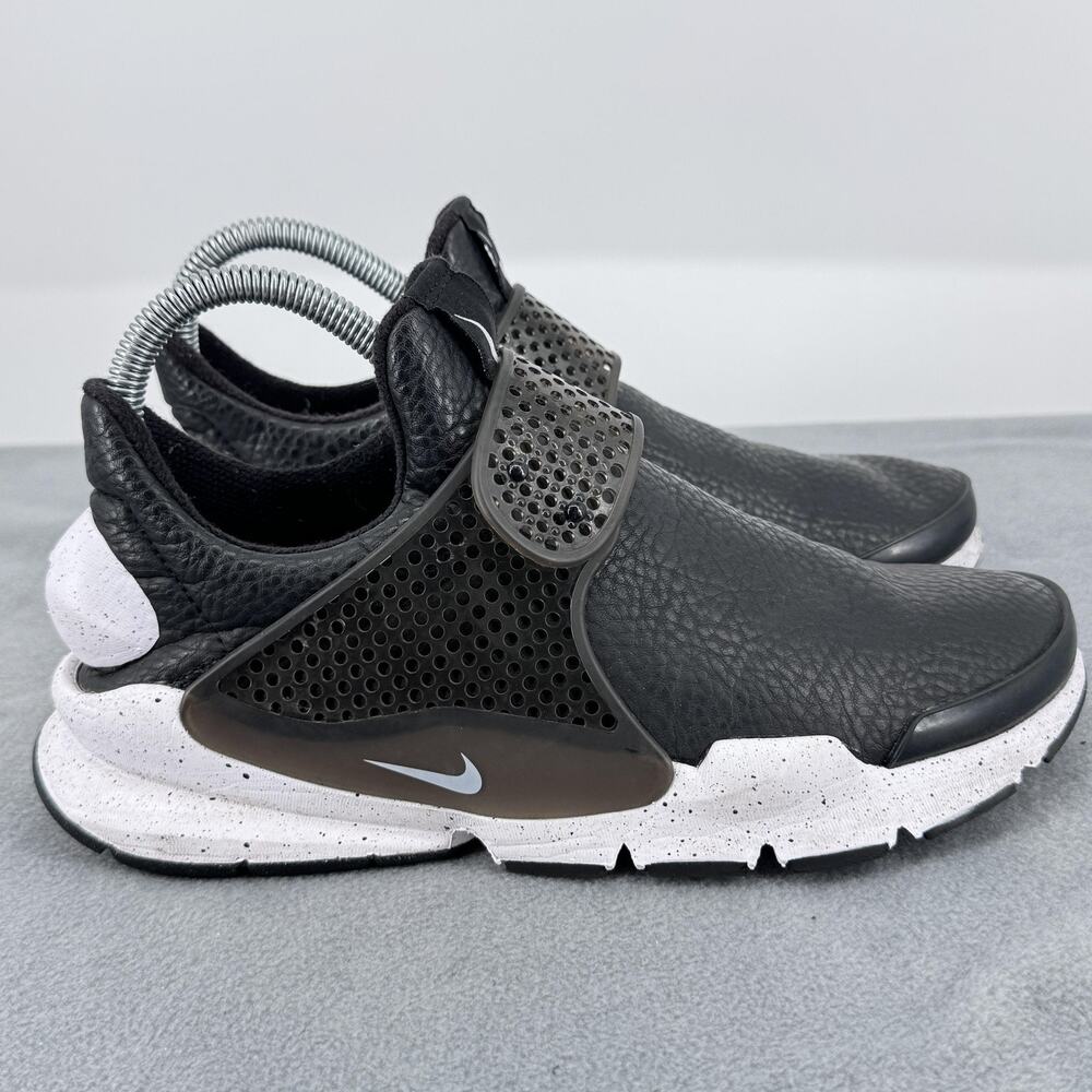 Nike Sock Dart SE Premium Shoes Womens Size 8‎ Black White 881186-001 Sneakers